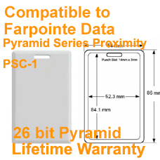 farpointe data key card